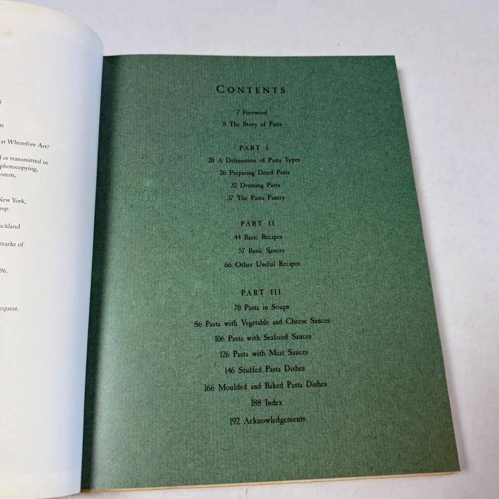 Lorenza's Pasta Cookbook Lorenza de' Medici 200 Recipes Italian 1st Edition 1996